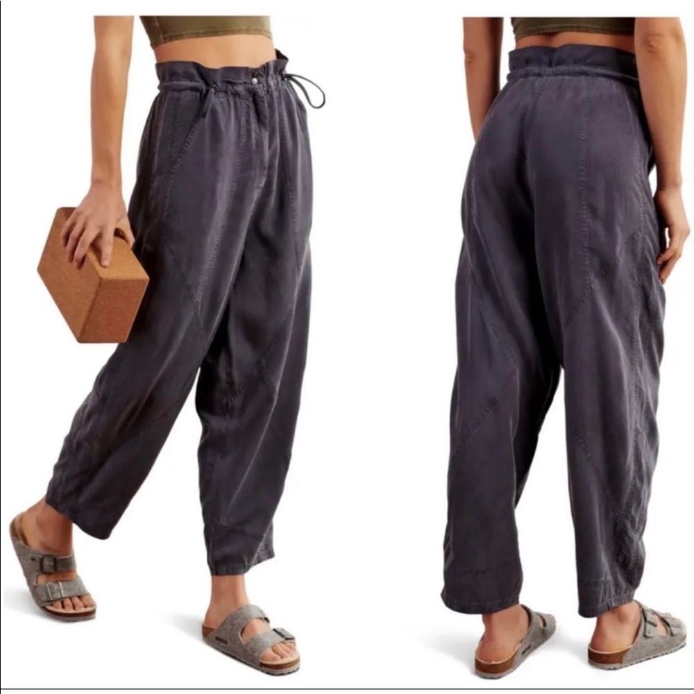 Free People Point Break Seam Detail Harem Pants